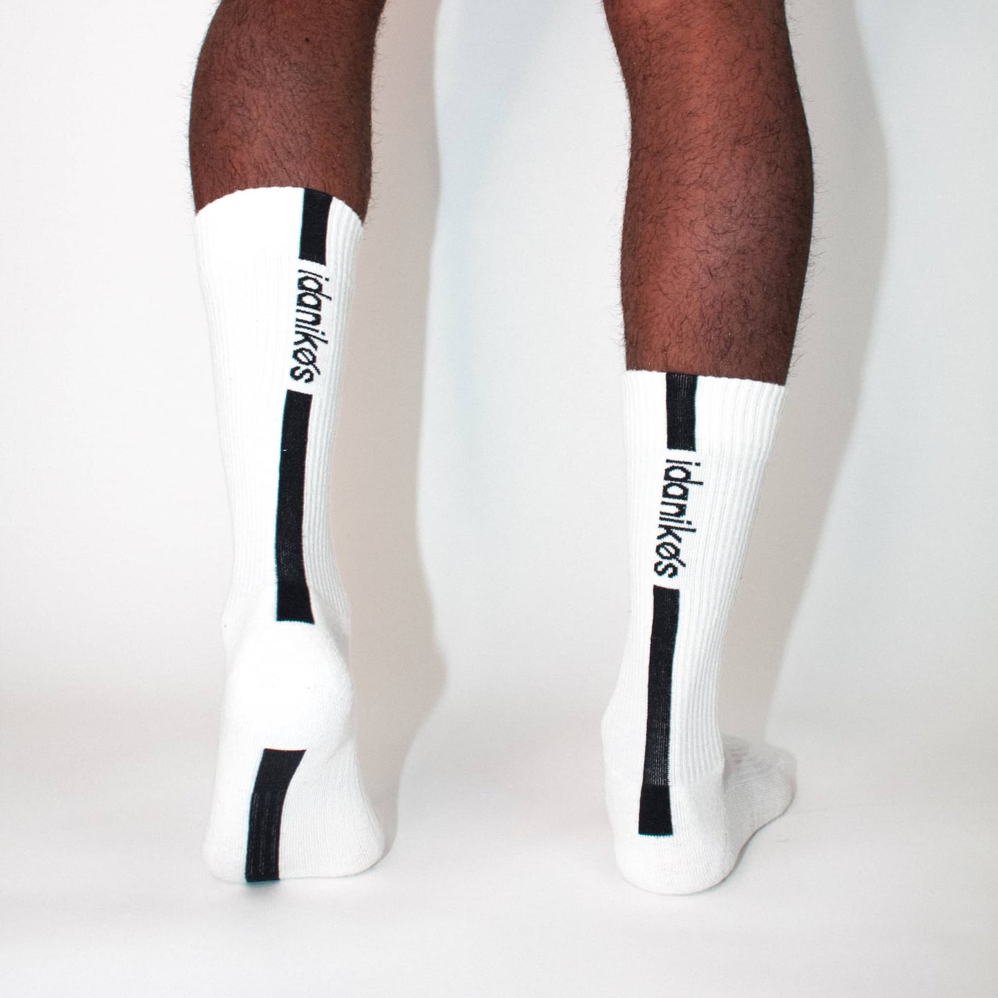 recycled cotton socks - white - Idanikos