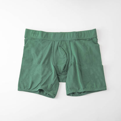 organic cotton boxer brief - green