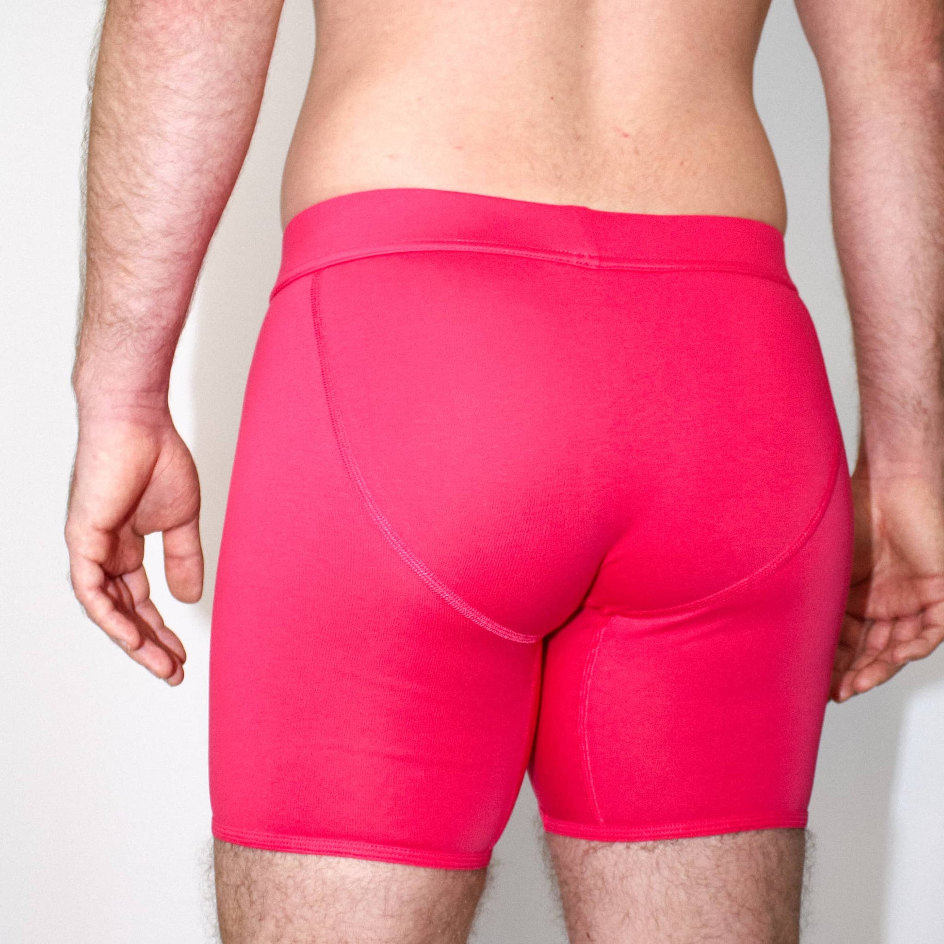 organic cotton boxer brief - pink - Idanikos