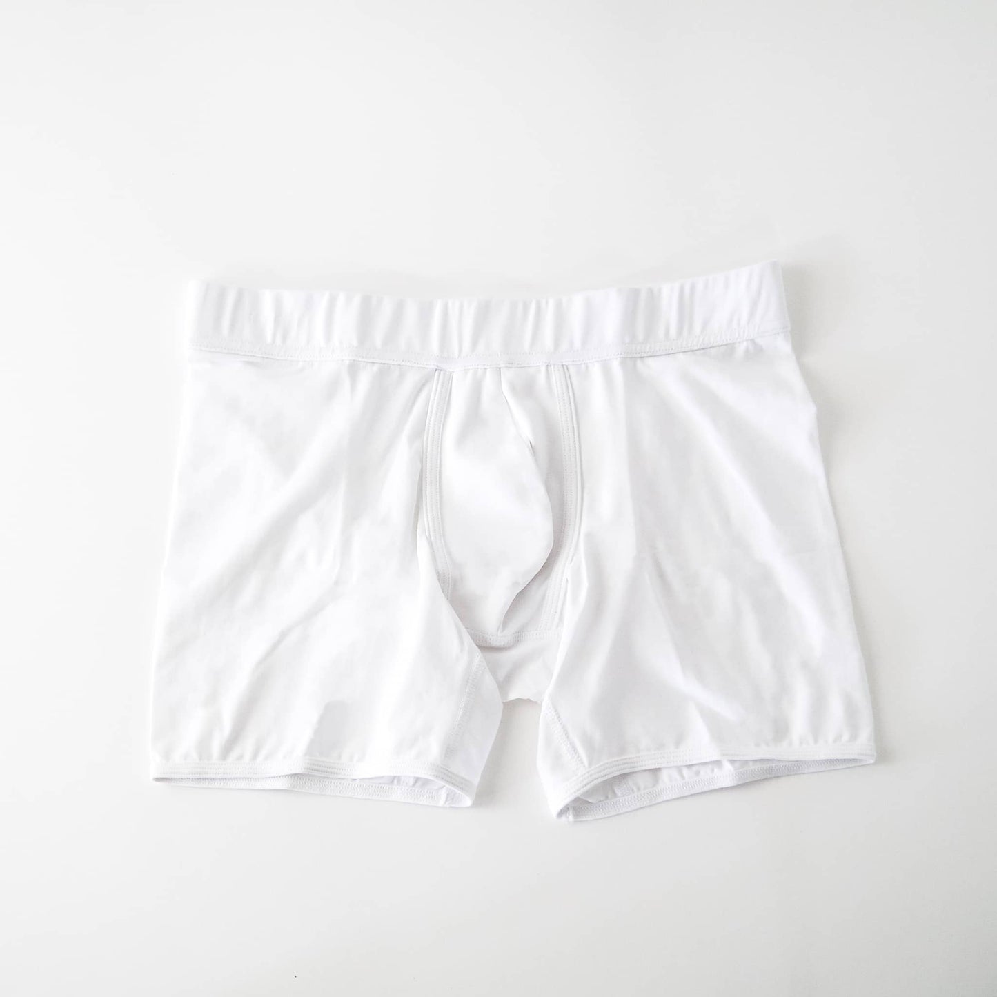 organic cotton boxer brief - white - Idanikos