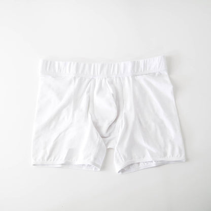 organic cotton boxer brief - white - Idanikos