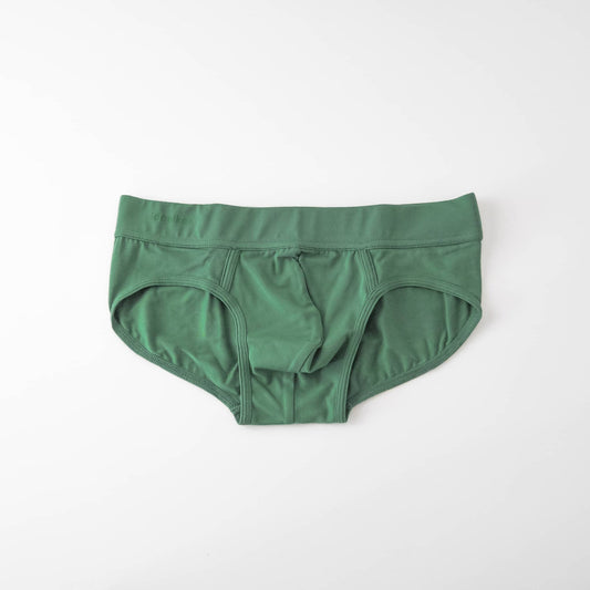 organic cotton brief - green - Idanikos