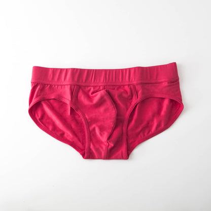 organic cotton brief - pink - Idanikos