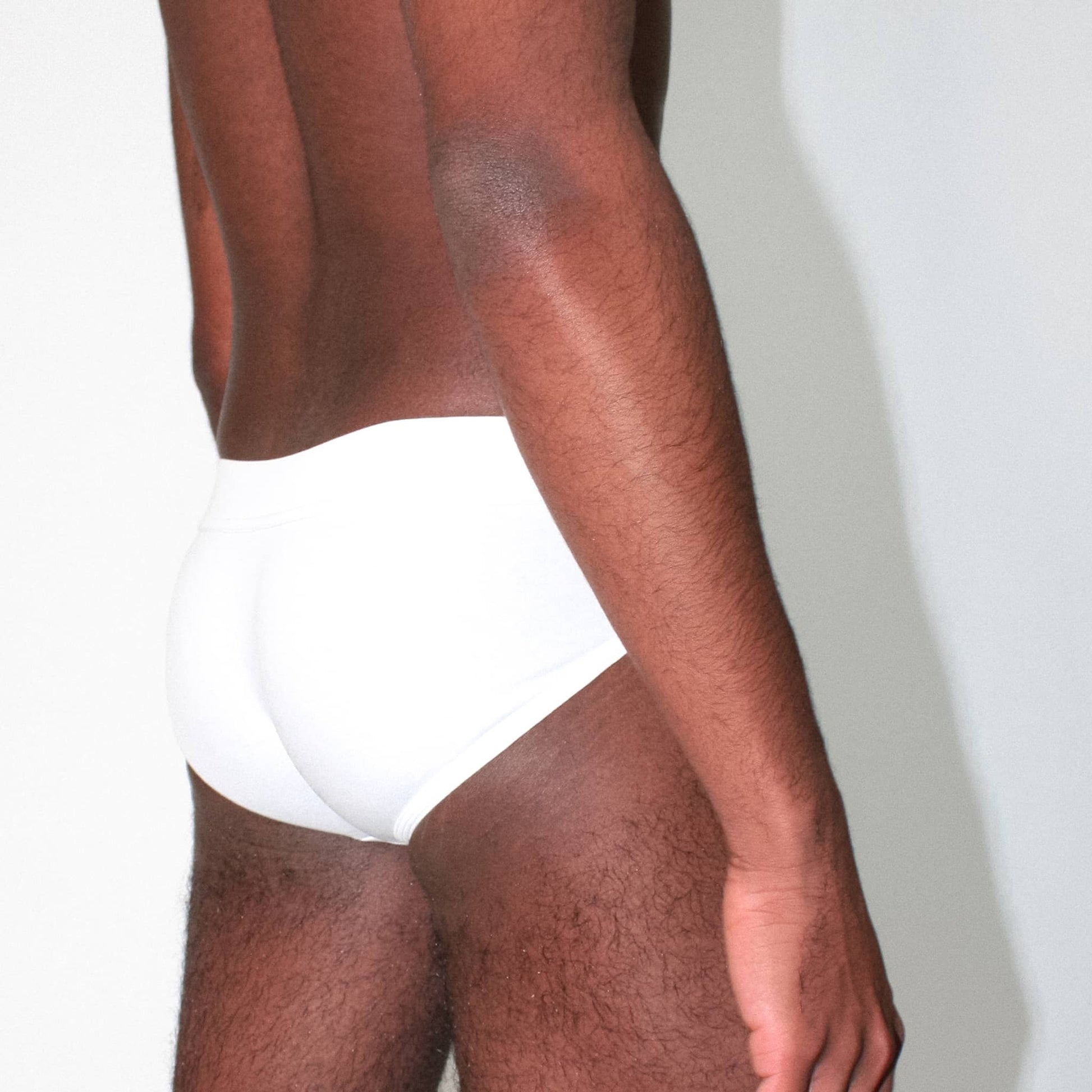 organic cotton brief - white - Idanikos