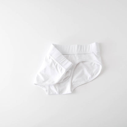 organic cotton brief - white - Idanikos