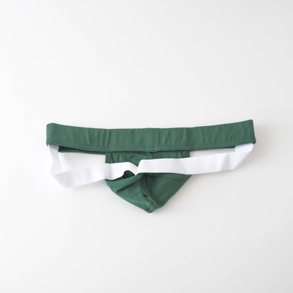 organic cotton jockstrap - green - Idanikos