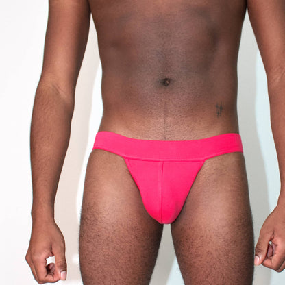 organic cotton jockstrap - pink - Idanikos