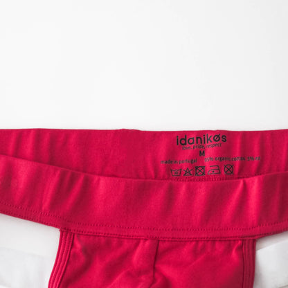 organic cotton jockstrap - pink - Idanikos