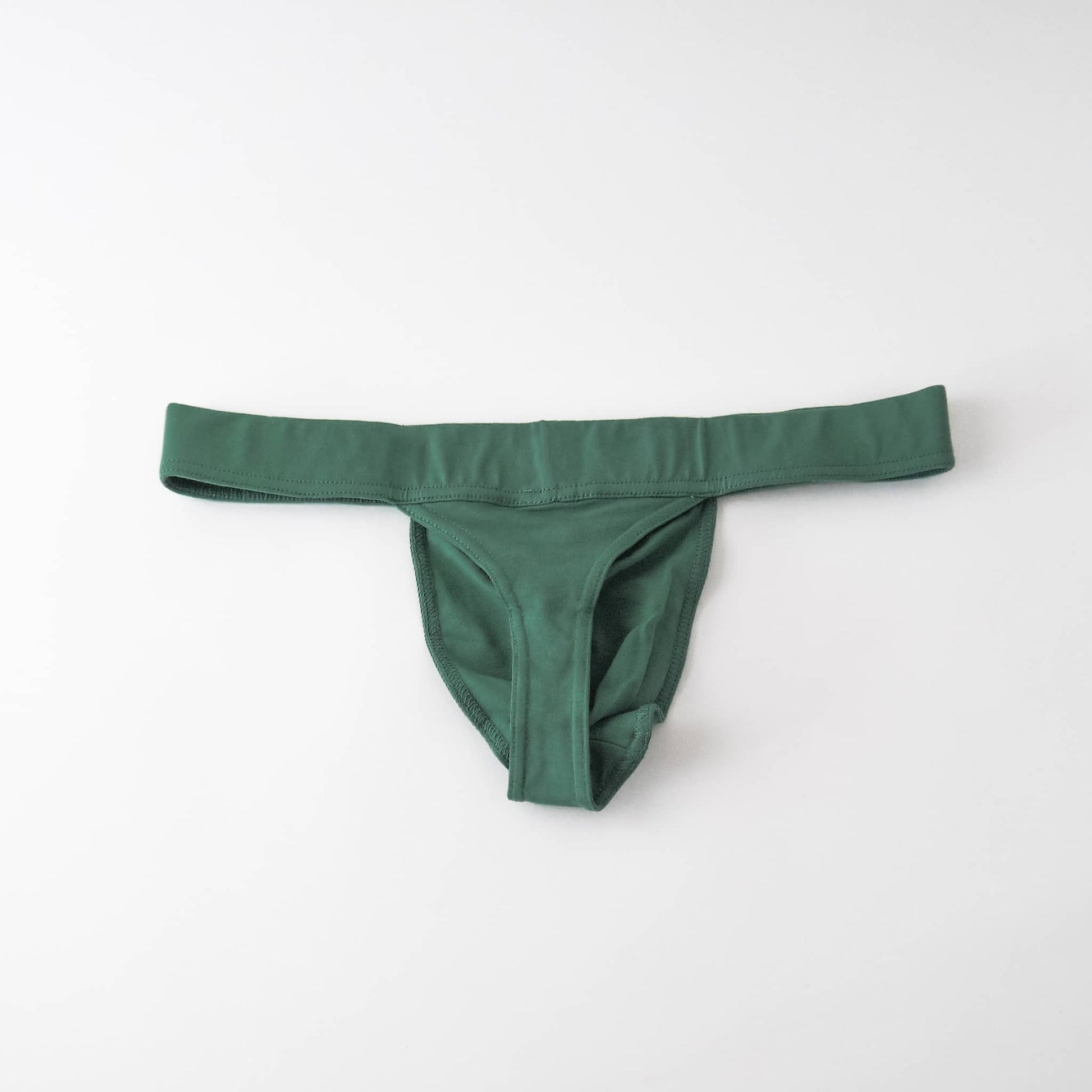 organic cotton thong - green - Idanikos
