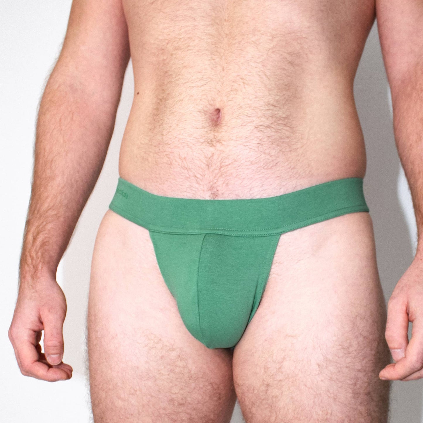 organic cotton thong - green - Idanikos