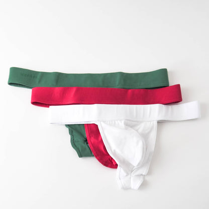 organic cotton thongs - tripack - Idanikos