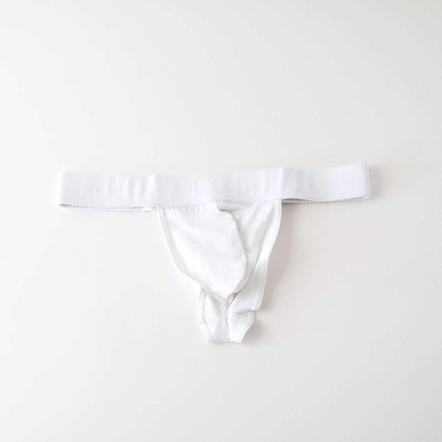 organic cotton thong - white - Idanikos
